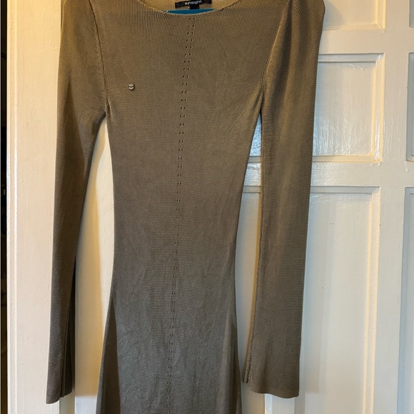 Beige Knit Dress by Insight - Picture 3 of 6